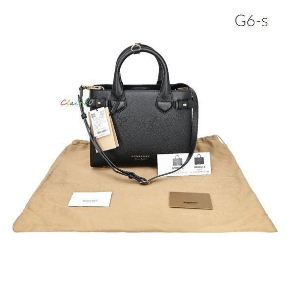 Burberry Small Leather Banner Cross Body Bag - Picture 5 of 10